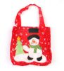 Beautiful Christmas Bag Christmas Stocking Children's Gift Bag Toys, Snowman Red