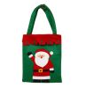 Classic Beautiful Christmas Gift Bag Christmas Stockings Storage Bag, Green