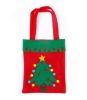 Classic Large Christmas Gift Bag Storage Bag/ Christmas Stocking, Tree, Red