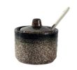 Japanese Style Ceramics Spice Jar Salt Seasoning Jar Home Restaurant Jar A04