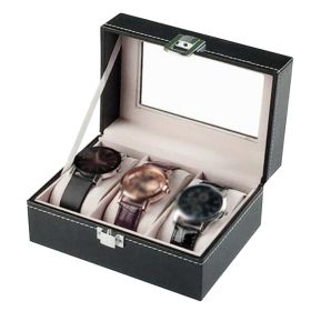 Watch Storage Box Bracelet Display Case Watch Box for Men-A2