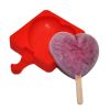 Heart-shaped Popsicle/ DIY Frozen Ice Cream Pop Molds Ice Lolly Makers