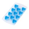 Heart-shaped Popsicle/ DIY Frozen Ice Cream Molds Ice Lolly Makers-Blue