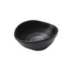 3 PCS Japanese Style Melamine Chafing Dish Soy Sauce Dish Dipping Bowls Side Dishes Plate Canape Plate Black-A21