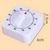 60 Minute Square Style White Kitchen Work Digital Timer Student Electronic Timer