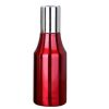 750ML Multi-purpose Stainless Steel Vinegar Bottle Oil Container Cruet, Red