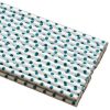 100pcs Colored Decorative Paper Straws Disposable Drinking Straws, Blue Dots