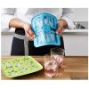 Set of 2 Safe And Soft Silicon Ice Cube Tray With Butterfly Pattern
