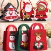 Christmas Gift Bags 2 Pcs Candy Bags Pastry Creative Bags Cartoon Gift Wrap Bags