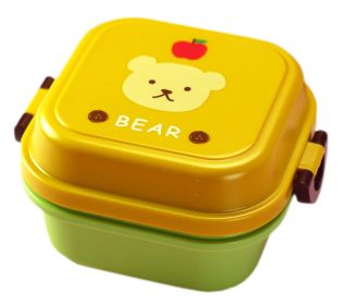 Bear Multifunctional Kid's Bento/Lunch Box/Container for Fruit/Salad/Snack