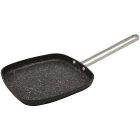 THE ROCK by Starfrit 030278-012-0000 THE ROCK by Starfrit 6" Personal Griddle Pan with Stainless Steel Wire Handle