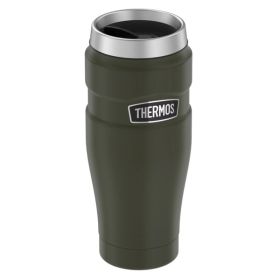 Thermos Stainless King&trade; Vacuum Insulated Stainless Steel Travel Tumbler - 16oz - Matte Army Green