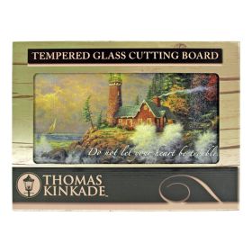 16" x 12" Thomas Kinkade Tempered Glass Cutting Board - Courage