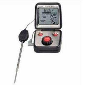 AcuRite Digital Meat Thermometer with Probe for Oven / Grill / Barbecue / Fryer / Smoker