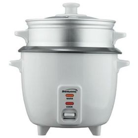 Brentwood TS-700S 4 Cup Rice Cooker and Steamer