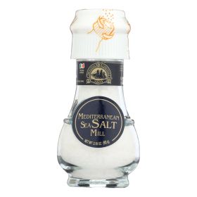 Drogheria and Alimentari Salt Mill - All Natural - Mediterranean - 3.17 oz - Case of 6