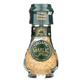 Drogheria and Alimentari Spice Mill - Organic Garlic - 1.76 oz - Case of 6