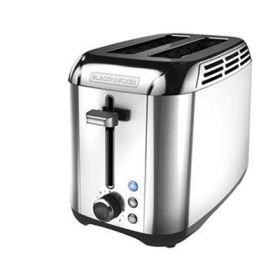 BD 2Slice Stainless Toaster