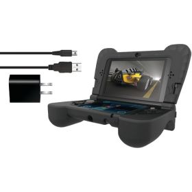 dreamGEAR DG3DSXL-2273 Nintendo 3DS XL Power Play Kit (Black)