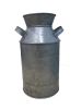 Countryside Galvanized Metal Milk Can Shape Pitcher, Gray