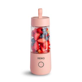 Reiko 350ML Portable Blender With USB Rechargeable Batteries In Pink SA03-350MLPK